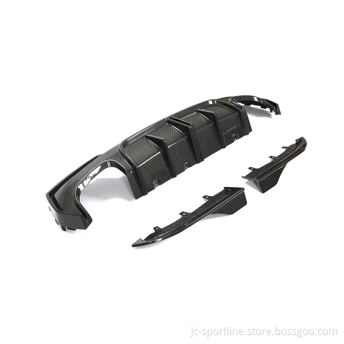 Carbon Fiber Rear Diffuser Lip for BMW G22 G23 M Sport 2020-2022
